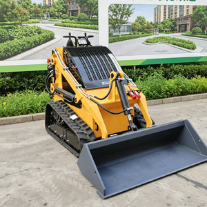 For Skid Steer Mini Ce&epa Approved Tracked with Imported <b>Engines</b> Pump <b>Stand</b>-on for Sale - Product Image 1