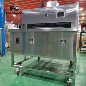 Cuisson <span class=keywords><strong>Naan</strong></span> plate rotative commerciale faisant du gaz électrique Tandoor libanais Chapati arabe Roti four à pain pita autres machines à collation - Product Image 2