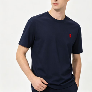 Vente en gros Laurla Ralf Logo brodé personnalisé vierge unisexe été uni coton de haute qualité Sport affaires personnalisé hommes - Product Image 1