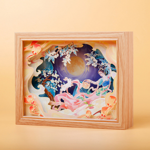 Decoración <span class=keywords><strong>de</strong></span> Pared <span class=keywords><strong>de</strong></span> Arte en <span class=keywords><strong>Papel</strong></span> Tallado en 3D <span class=keywords><strong>de</strong></span> Alta Calidad, Superventas - Product Image 3