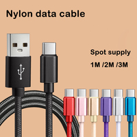 Câble de Recharge Rapide USB Type C de 1 m 60 W pour Téléphone Portable Compatible iPhone Samsung Galaxy Xiaomi Huawei en Gros