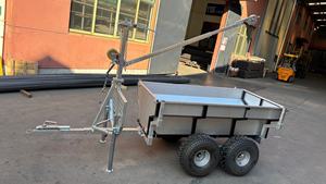 Máquinas de Transporte Remolque Volquete para ATV Remolque Forestal para Madera Máquina Forestal Remolque Basculante para Granja - Product Image 6