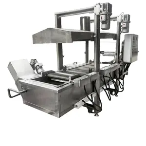 Gyoza Commerciële Automatische Industriële Cassave Garri Kippenaardappel Franse Voedselolie Reinigingsmachine Voor Kleine Bedrijven