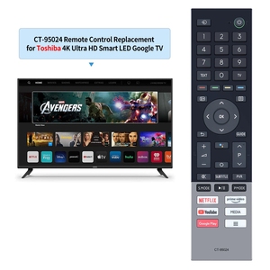 Télécommande vocale de remplacement CT-95024 pour téléviseurs <span class=keywords><strong>Toshiba</strong></span> <span class=keywords><strong>4K</strong></span> UHD Smart LED Android <span class=keywords><strong>TV</strong></span> 43E350KP 50C350KP 50e350kp 55C350KP - Product Image 2