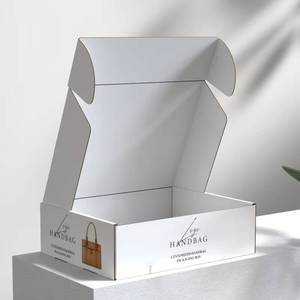 Custom Printed Purse Clutches Handbag <b>Gift</b> <b>Large</b> Luxury Packaging Shipping for Handbags Leather Bag Paper <b>Box</b> - Product Image 1