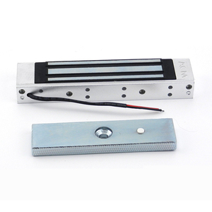 180KG 300LBS Portes Coulissantes de Porte En Métal de Sécurité Aimants Magnétique 24V Serrure à Pêne dormant Surface monté LED indicateur de serrure magnétique - Product Image 6