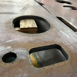 STR 1000มม. เครื่องกำจัดตะกรันหนักพร้อมมอเตอร์ & ปั๊มสำหรับแผ่นชิ้นส่วนโลหะกระบวนการตัดเปลวไฟ - Product Image 6