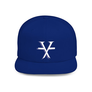 T6X Logo blu e bianco Snapback - Product Image 4