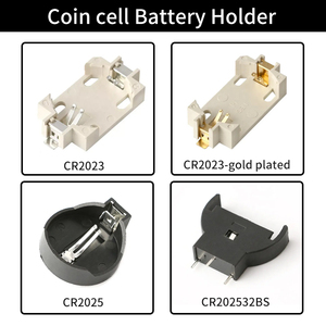 8AA 12V 플라스틱 버튼 배터리 홀더 케이스 스위치 및 커버 포함 8 슬롯 SMT AA 구리 접촉 재질 - Product Image 5