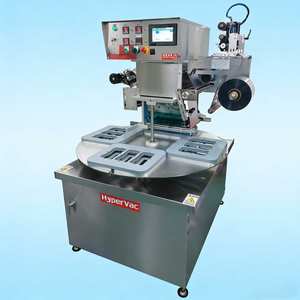 Máquina Selladora de Bandejas Automática Multifunción con Mesa Giratoria para Envasado Industrial de Frutas, Verduras y Carne - Product Image 4