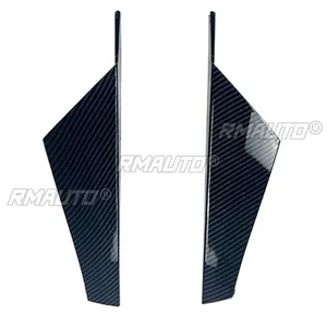 Pour VW Golf MK8 2020-2024 Kit Carrosserie Aileron Arrière Latéral Effet Fibre de Carbone Style Sportif Aileron Latéral Arrière Accessoires Auto - Product Image 5