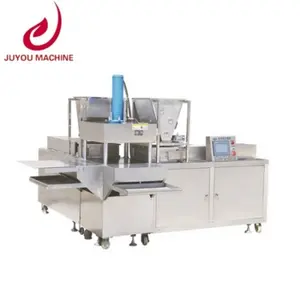 laminated small puff filled bakery pastry polvoron forming molder roller pastries making filling cake press maker machine
