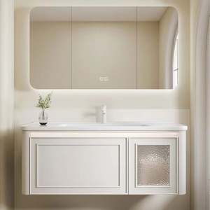 Mueble de Baño Estilo Shaker en Oferta, Muebles de Baño con Lavabo Individual y Espejo - Product Image 6