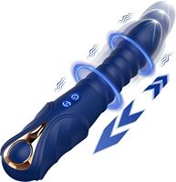 Jouets sexuels féminins : Vibrateurs anaux postérieurs SM pour massage du point G, 100 % étanches, rechargeables par USB