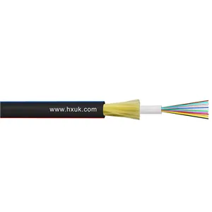 Outdoor Aerial Fiber Drop Cable Jacket Gyfxty Frp Fiber Optic Cable Tube Pe Sm Mm Loose Indoor Cable Fiber 2 Core Hanxin & OEM
