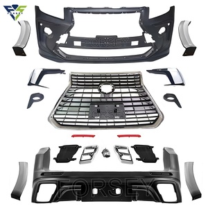 Kits de Carrocería para RAV4 2009 2010 2011 2012, Actualización a Lexus LX570, Kit de Carrocería, Parachoques Delantero y Trasero - Product Image 3