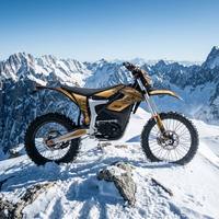 Motocross électrique tout-terrain Yozma Style 9000W, 72V60Ah, vitesse maximale de 110 km/h, autonomie de 100 km, frein à disque double