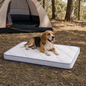 Cama para Perro para Acampar al Aire Libre con Cojín Grueso y Soporte para Tiendas de Campaña y Viajes Familiares - Product Image 1