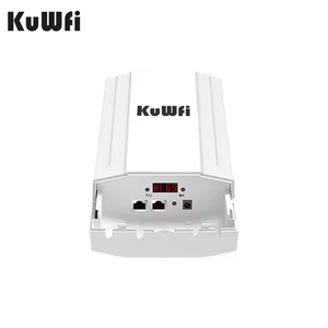 OEM ODM KuWFi alta potencia 900Mbps velocidad al aire libre CPE 10km largo alcance punto a punto WiFi extensor 5G frecuencia ranura para tarjeta SIM POE - Product Image 6