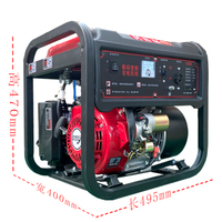 4kVA 220V Tragbarer Leiser Benzin-Inverter-Generator 4kW Japan-Technologie für den Heimgebrauch Hochwertig mit Autostart