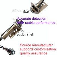 Sensor ultrasónico de detección de una o dos hojas, adecuado para la detección de PCB en máquinas de impresión, alineadores de páginas, impresoras de inyección de tinta