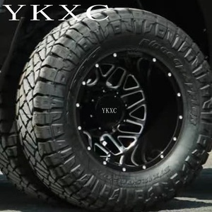 Jantes YKXC forgées sur mesure pour roues jumelées 20 pouces 22x10J 24x14J, jantes de camion Chevy Dually 8 trous 8x210 8x65 10x225 - Product Image 3