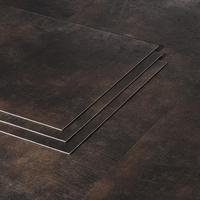 Carreaux auto-adhésifs ignifuges multidimensionnels de conception populaire autocollants de sol en grain de bois carrelage en vinyle de luxe LVT revêtement de sol en feuilles de PVC
