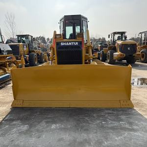 Motoniveladora Shantui SD13 13T Usada con Motor Cummins y Bomba, Probada en Climas Polvorientos y Cálidos para Proyectos de Carreteras en el Desierto - Product Image 2