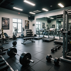 INOLP ecológico antideslizante resistente al desgaste duradero antiestático espesor personalizado gimnasio suelo protector otro rollo azulejo China - Product Image 5