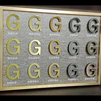 Lettres en métal 3D personnalisées en acier inoxydable doré miroir de 3 pieds, alphabet Joyeux Anniversaire, décoration murale intérieure pour mariage et maison