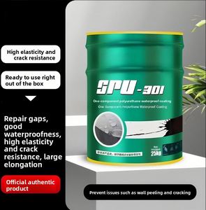 Revestimiento Impermeable de Poliuretano Monocomponente a Precio de Fábrica, Membrana Elástica de Alta Resistencia para Edificios Comerciales - Product Image 2