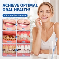 Dentifrice OEM/ODM 9,9% Nano Hydroxyapatite, lot de 2, reminéralisant, réparation et renforcement de l'émail, sans fluor, menthe fraîche