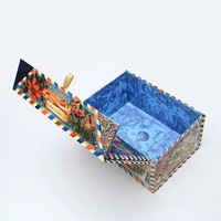 Nouvelles boîtes d'emballage en carton ondulé personnalisées avec gaufrage et pelliculage mat pour chaussures et vêtements