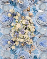 Assiettes de présentation vintage en dentelle bleu clair pour mariage, vente en gros, 13 pouces, ensemble de vaisselle en céramique bleu ciel, assiette de dîner en porcelaine gaufrée