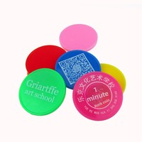 Jetons et pions de jeu ronds en plastique personnalisés pour cadeaux promotionnels et objets publicitaires d'entreprise