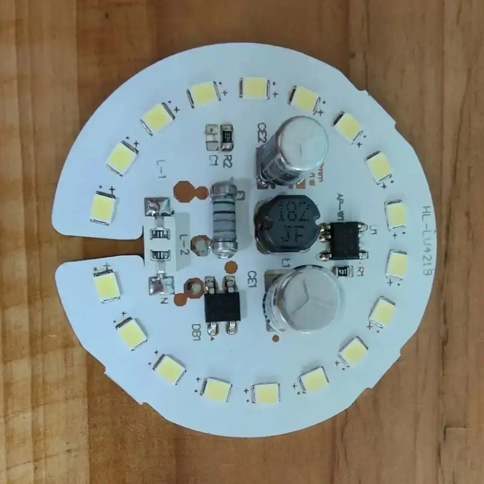 Runde Platine Dob Board Smd Chip LED ein Typ Lampen Lieferant Aluminium 5w 7w 9w 12w 15w 18w DC LED-Lampe 220v 4w 80mm klar 2700 / -