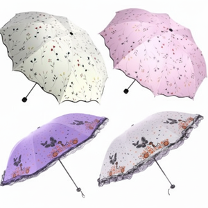 Ombrello stampabile 99% protezione UV con accessorio esterno elegante di punta - Product Image 1