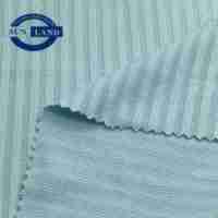 Chemises de nuit et sous-vêtements pour femme à manches longues en tissu uni 100 % polyester interlock à maille lâche