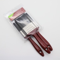 Pinceaux et rouleaux de peinture à manche rouge de qualité industrielle pour le polissage et la peinture murale, OEM personnalisé en provenance de Chine
