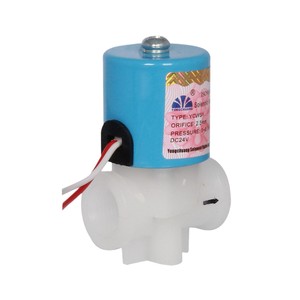 Yongchuang YCWS1 Plastic Solenoid Valve 2.5mm Orifice DC24V For Water Purifier RO System - Product Image 3