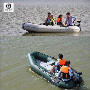 Kayak inflable Solar marino para <span class=keywords><strong>3</strong></span> <span class=keywords><strong>personas</strong></span>, 230 CM, PVC, canoa, pesca, deportes acuáticos, fondo de madera - Product Image 6