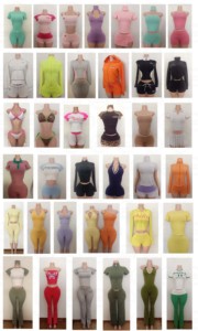 Y2k Quần Áo Phụ Nữ Tùy Chỉnh Cotton Skinny Raglan Dài Tay Áo T Áo Sơ Mi Và Gấp Trên Bùng Quần Xà Cạp Phụ Nữ 2 Mảnh Phòng Chờ Bộ - Product Image 6