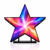 Pantalla LED Personalizada P2 en Forma de Pentágono, Pantalla Digital con Video Promocional para Centros Comerciales