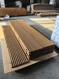 แผ่นฝ้าเพดานไม้ไผ่แบบแข็ง เป็นมิตรกับสิ่งแวดล้อม ขนาดสั่งทำได้ รับประกัน 5 ปี ติดตั้งง่าย ตกแต่งภายในห้องนั่งเล่น - Product Image 5