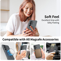 Funda de Lujo Anticaídas para Samsung Galaxy S26 Ultra Edge con Función Magnética, Exclusiva para S25 Fe