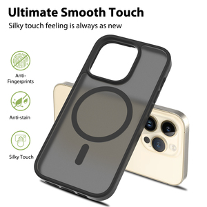 เคสโทรศัพท์แม่เหล็กสีด้านเคสป้องกันการกระแทกสำหรับ iPhone 14 Pro - Product Image 5