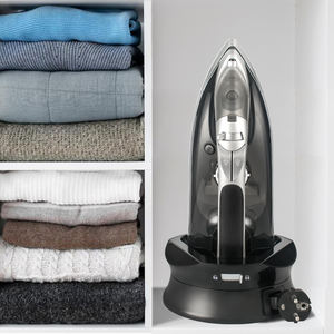 NEW Design Portable Cordless Steam <strong>Iron</strong> 2200W Ceramic <strong>Electric</strong> Handle Dry Spray <strong>Flat</strong> Steam <strong>Iron</strong> - Product Image 5