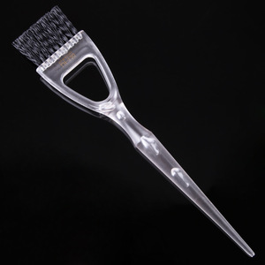 Brosse à teindre les cheveux LH-100, transparente, en nylon givré, forme de pagaie, outil de coloration des cheveux pour salon - Product Image 2