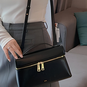 [Overseas] JWPEI Bolso de PU Thea, Bolso de Hombro, Bolso Cruzado, Bolso para el Almuerzo, Cierre de Cremallera, Tamaño Mediano, Bolso de Alta Gama para Mujer, Moda Femenina - Product Image 4