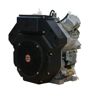 997cc 14.8kw 16kw 20hp 21,8 HP 4 tiempos refrigerado por aire v-twin 2 cilindros Hollman motor diesel